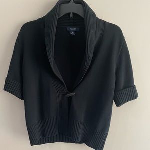 Chaos women Black half sleeve sweater